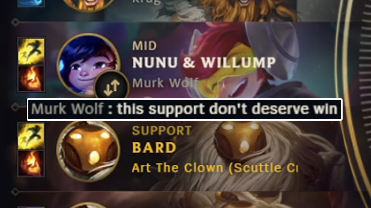 THEY DIDN'T BELIEVE IN TANK BARD SUPPORT
