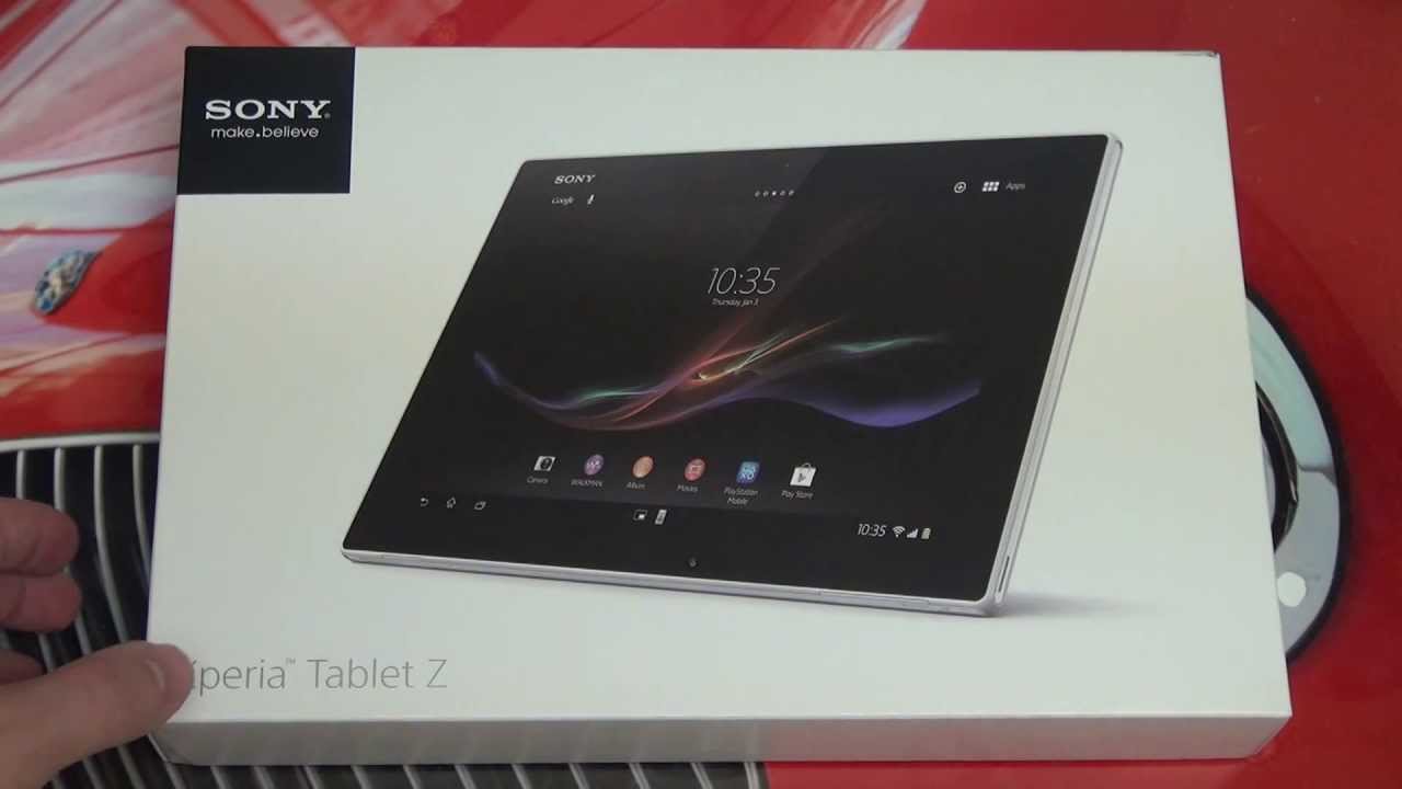 Sony Xperia Tablet Z Unboxing