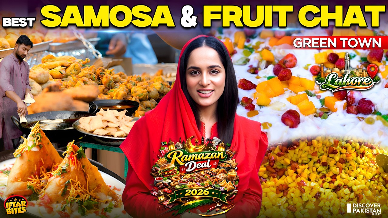 Ramzan Deal 2026 | Best Channa Chat, Fruit Chat, Samosa & Fast Food | Green Town | Iftar Bites