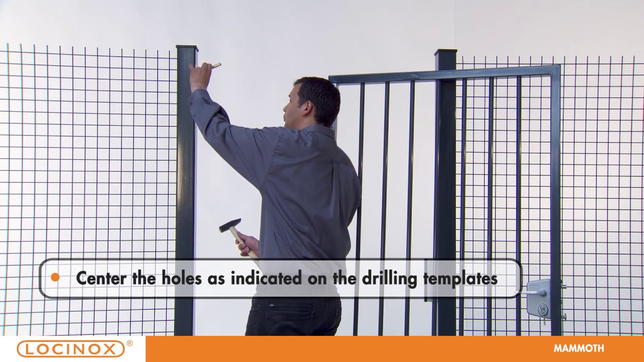 MAMMOTH Hydraulic Gate Closer - Locinox Installation Video