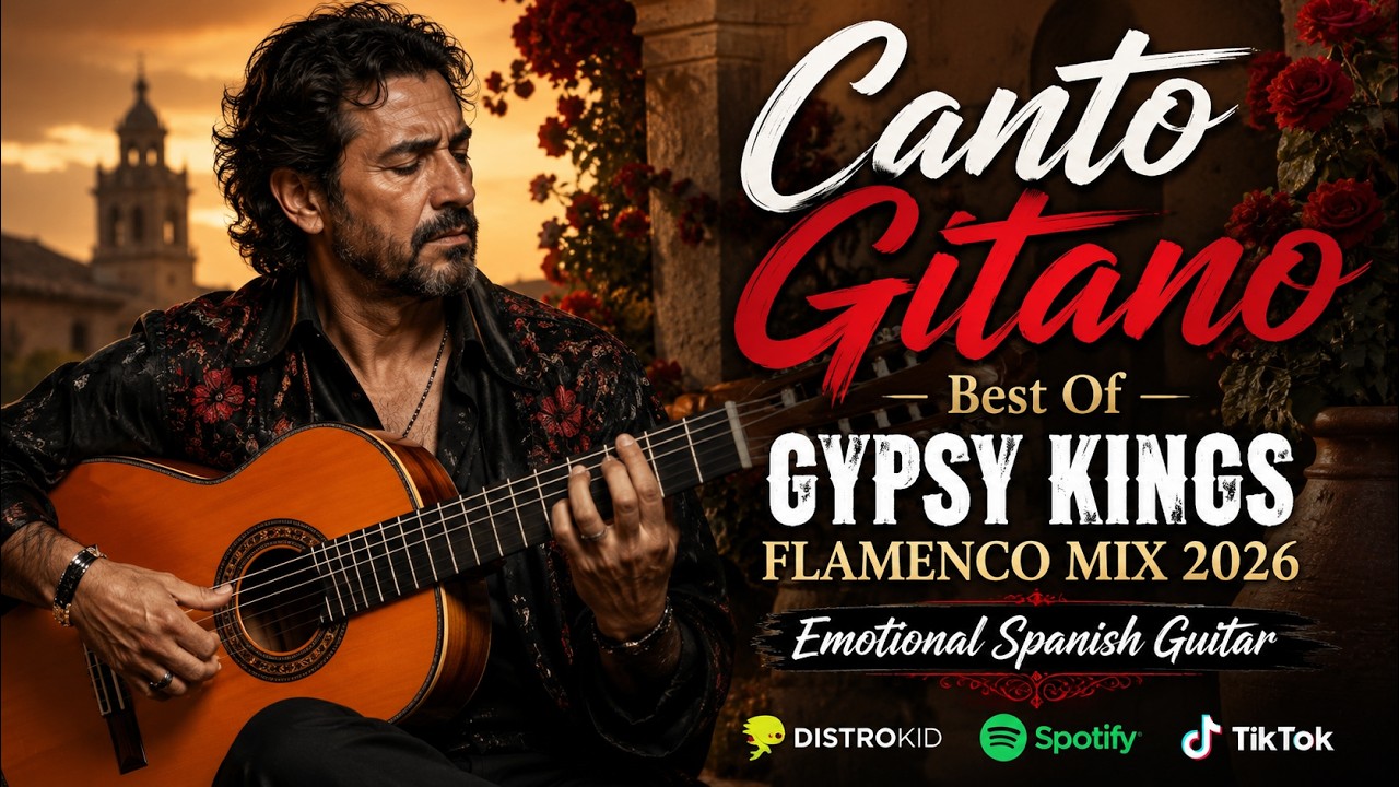 🌹 Canto Gitano &ndash; Best Of Gypsy Kings Flamenco Mix 2026 | Emotional Spanish Guitar - canto gitano v2