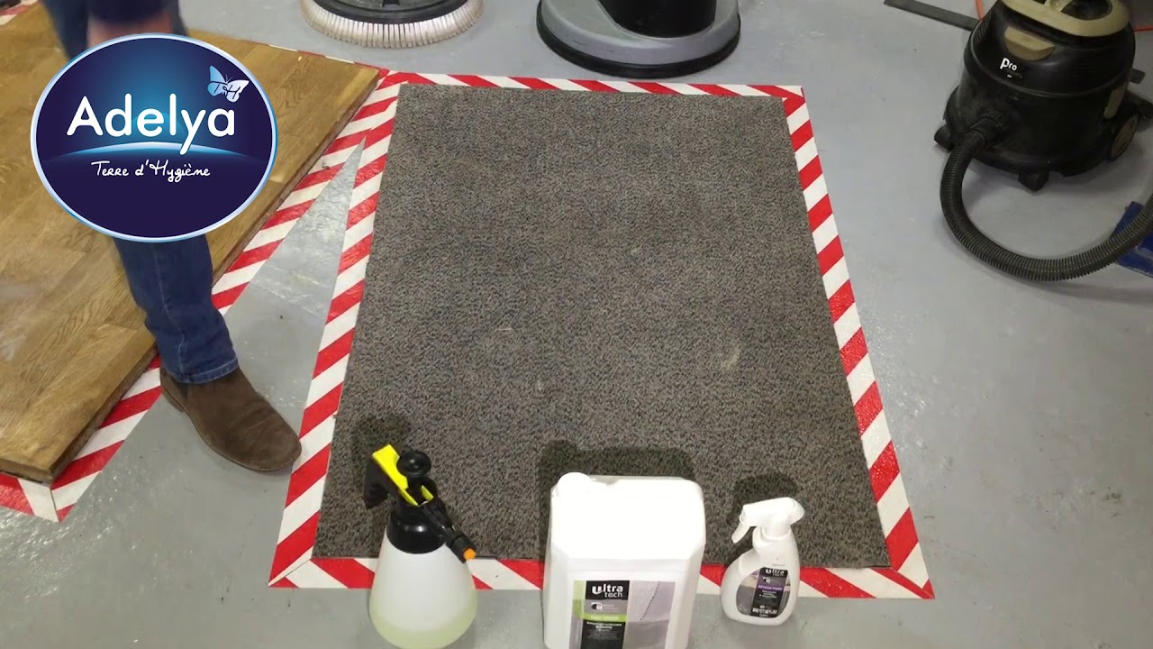 Nettoyage de Moquette à la monobrosse