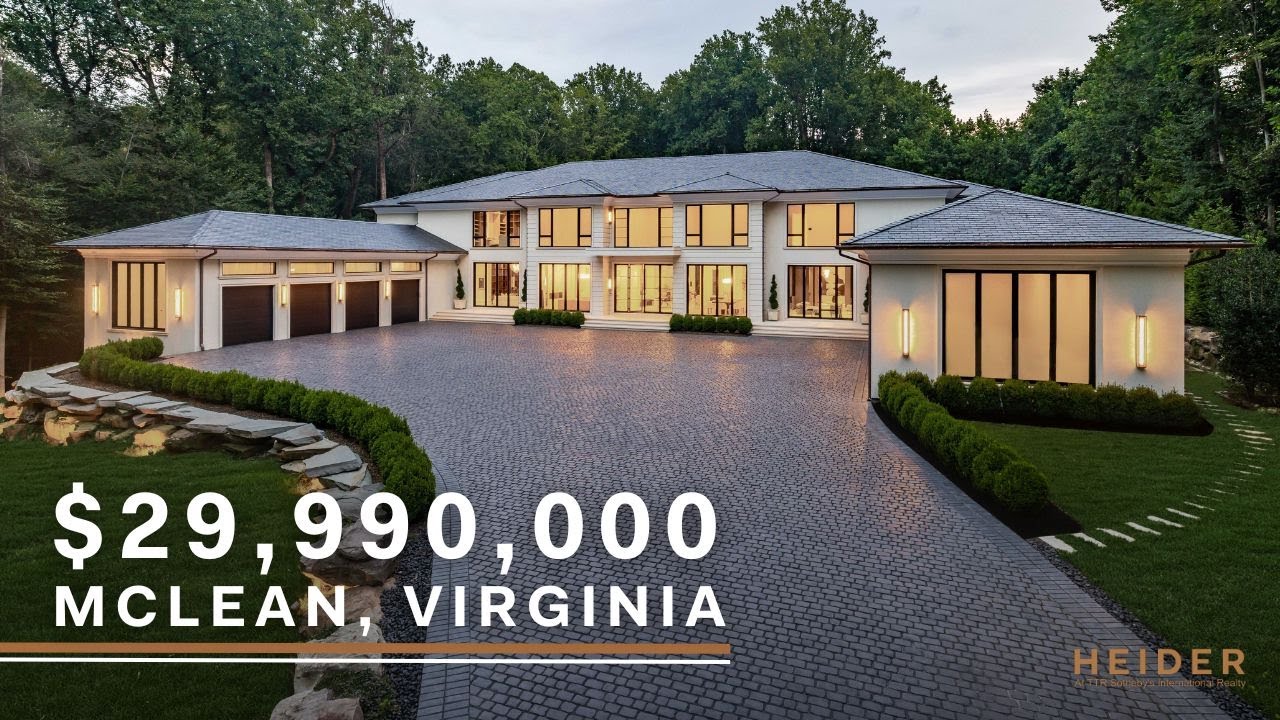 Explore a Sprawling $30 Million Virginia Compound | Bright Mountain Estate, McLean, Virginia
