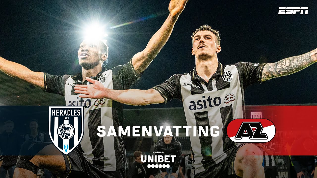 🥵 HERACLES maakt GEHAKT van AZ! ⚫️⚪️ | Samenvatting Heracles - AZ