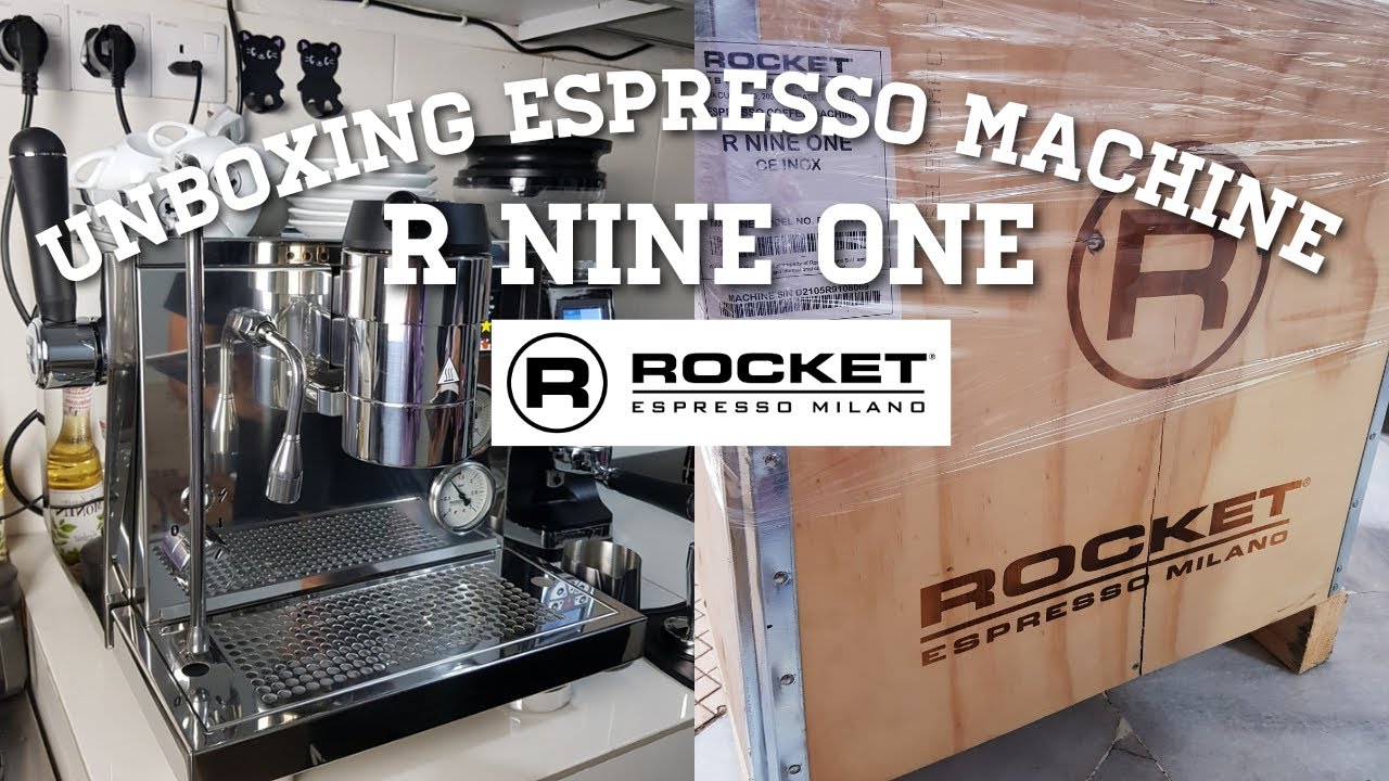 ROCKET R NINE ONE (R9) Unboxing | Dual Boiler Espresso Machine | Kita Unboxing Mesin Kopi Baru ❤❤❤