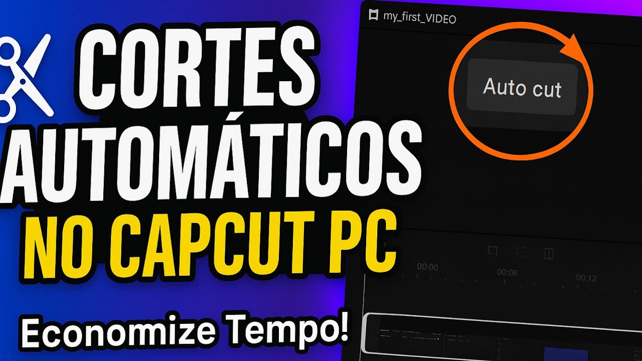 Como Fazer Cortes Automáticos no CapCut PC (Rápido e Fácil!) ⚡✂️