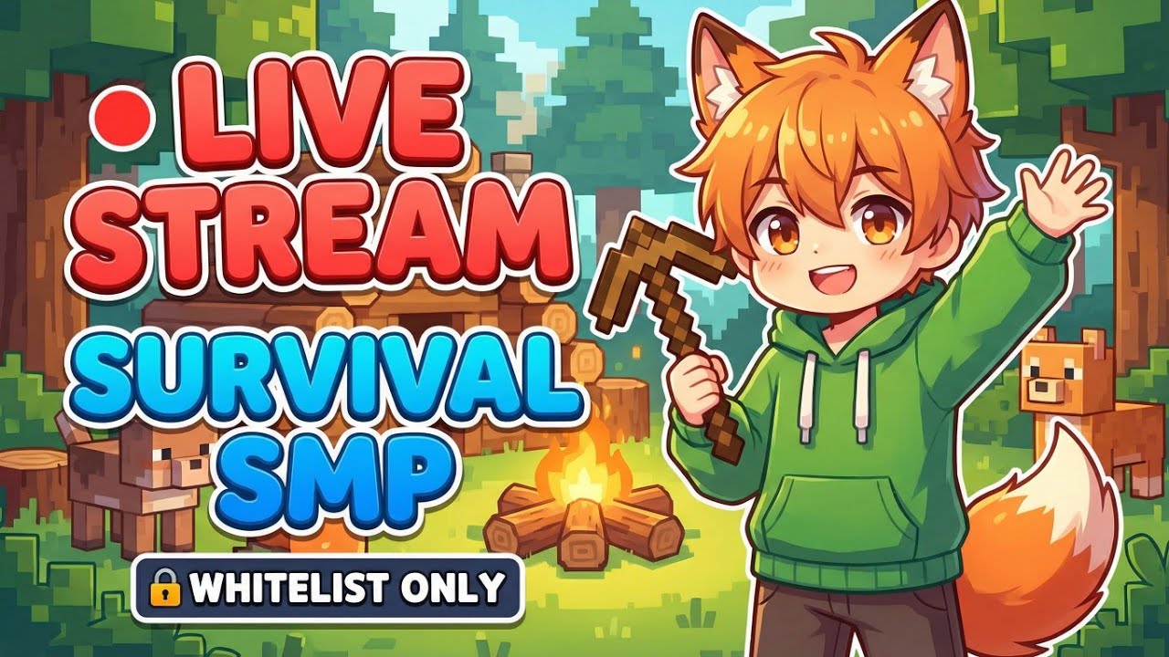 Minecraft Survival SMP 12/7 Online Live 🔴 | Whitelist Only | #Minecraft #shorts