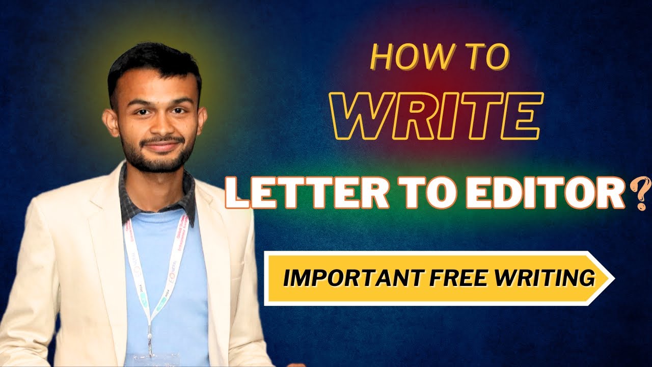 Letter to Editor | Very Important Free Writing | Compulsory English | NEB #elopeeth