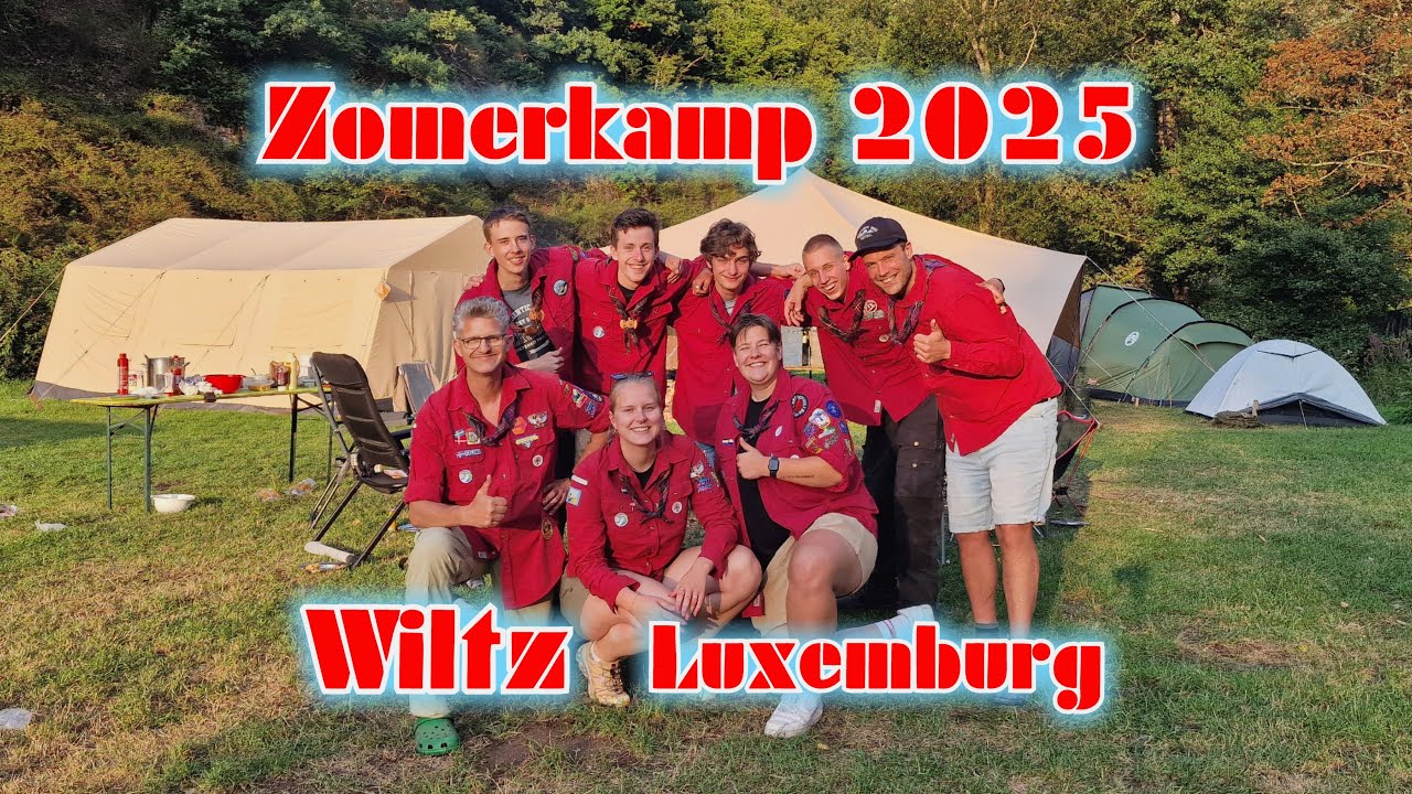 Zomerkamp Wiltz 2025. Scouting Irmin-Taweb Ermelo