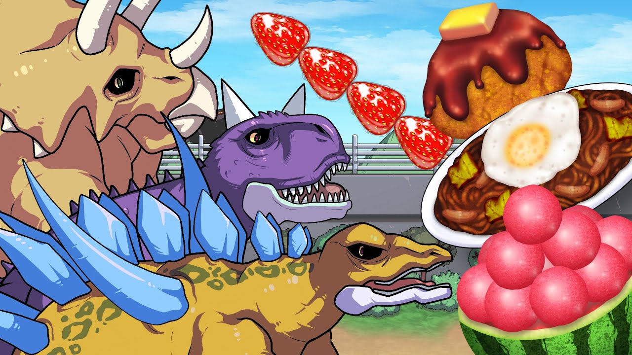 Jurassic World Dinosaur Mukbang Animation COMPLETE EDITION 6