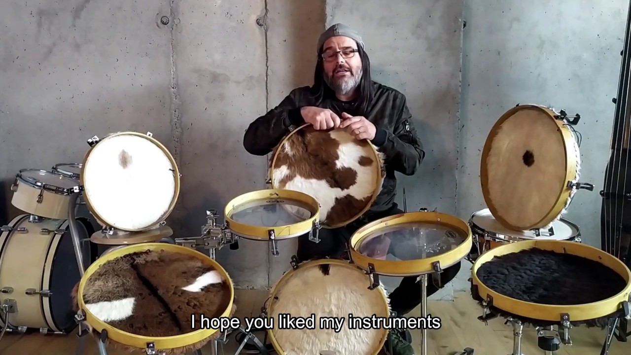 Bombos  y baterias electroacústicas Legüero Traveler (by Walter Barón)