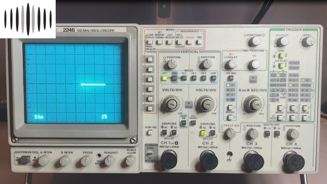DR №15 — Устранение неисправностей и ремонт осциллографа Tektronix 2246 — Отсутствие частичной ра...