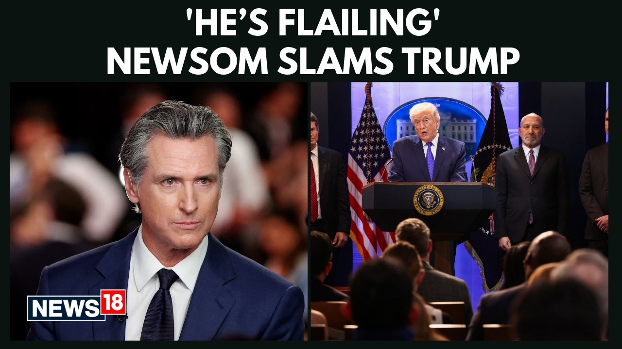 EXCLUSIVE | Tariff Showdown: Governor of California Gavin Newsom Denounces Trump’s Approach | N18G