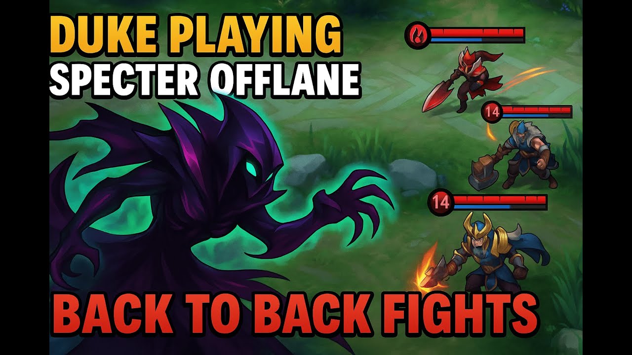 Dota 2 | Spectre Offlane vs Enemy Trilane – Survival
