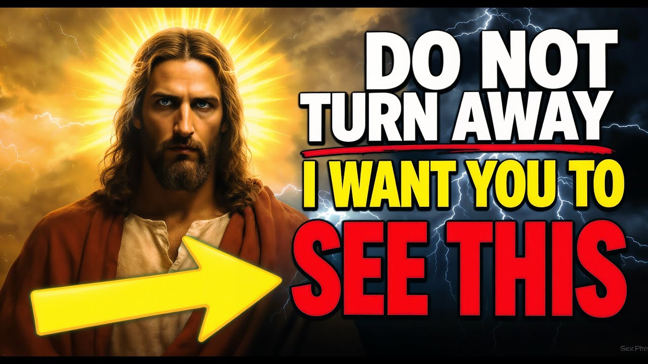 🔴GOD: DON'T TURN AWAY! I FOUGHT FOR YOU TO SEE THIS | God Message For You Today | Gods Message Now
