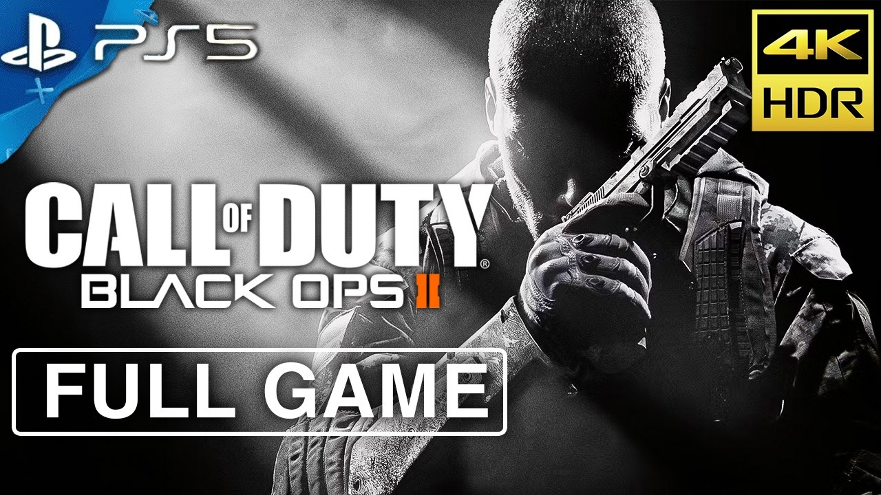 BLACK OPS 2 PS5 Campaign FULL GAME Walkthrough - No Commentary (4K 60FPS)