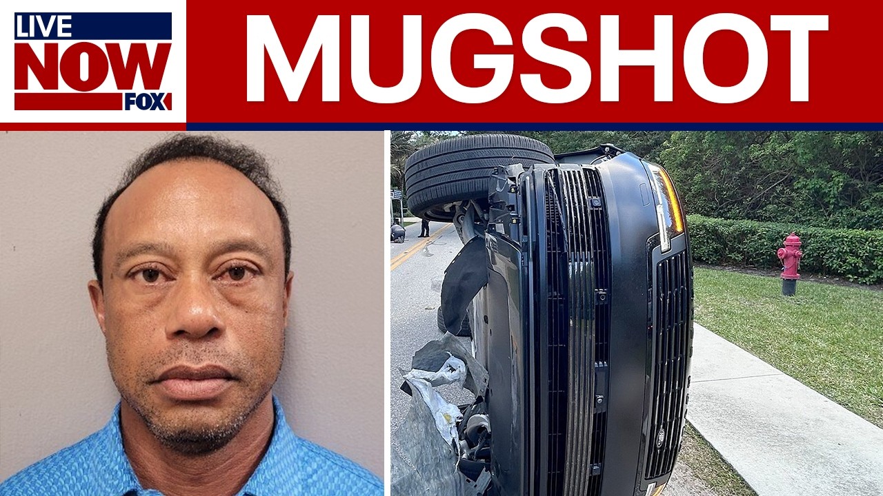Tiger Woods' mugshot released after DUI arrest in Florida