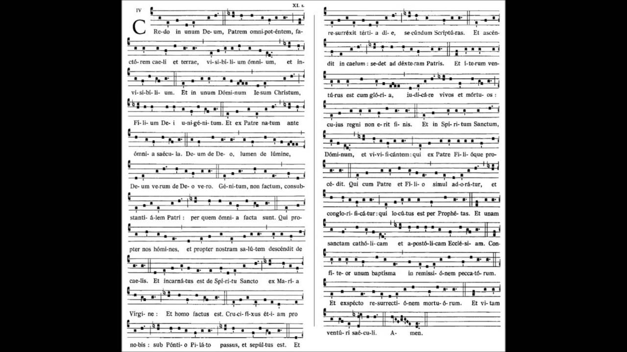 Mass for Christmas Day, Credo