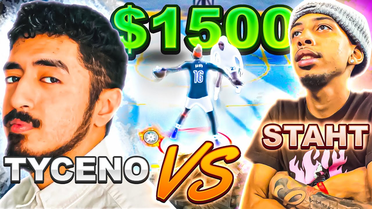 STAHTISTICS vs TYCENO for $1500 In NBA 2K23! BEST of 5 SERIES! IT GOT INTENSE!