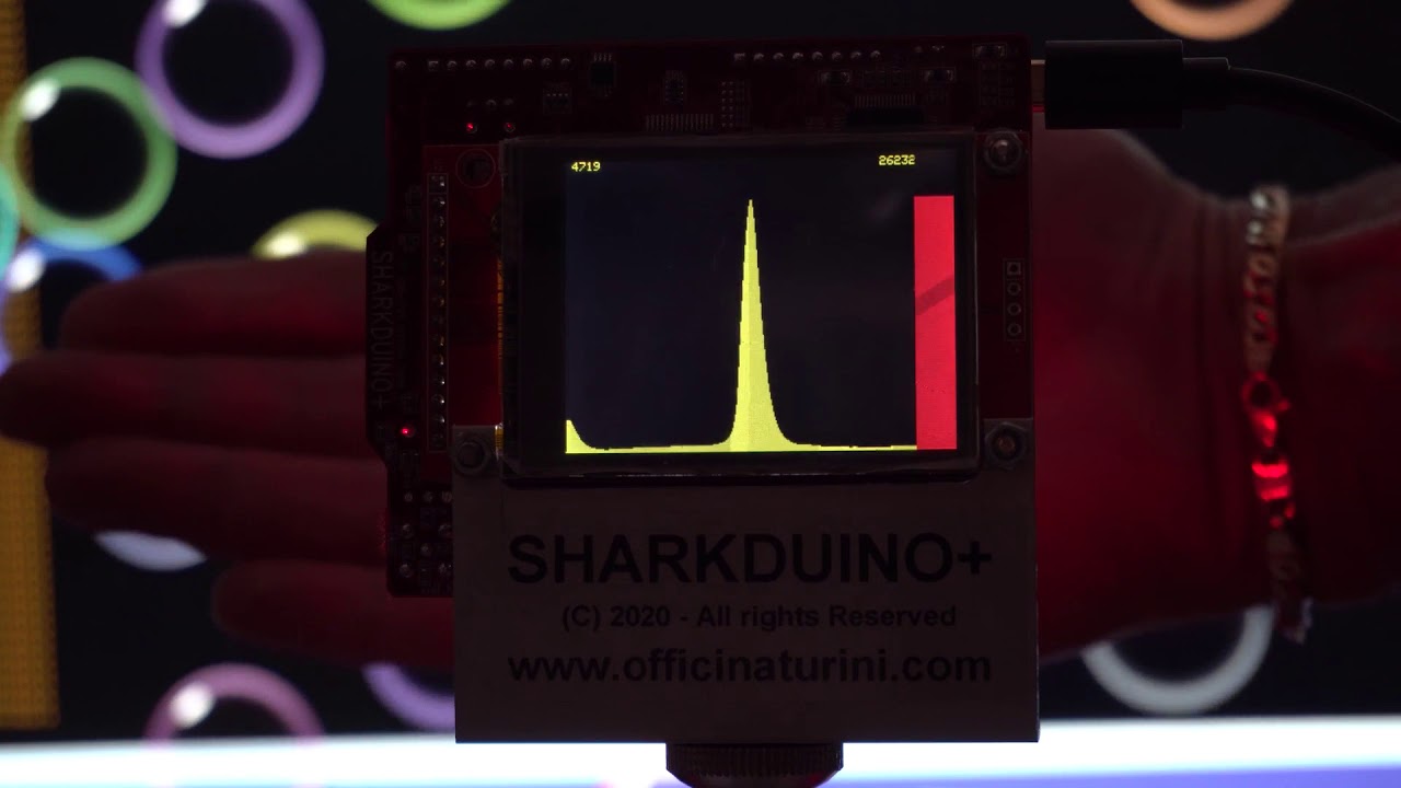 Mini Spectrometer with SharkDuino+