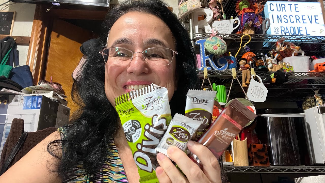 Experimentando chocolates diets ( vídeo ASMR )