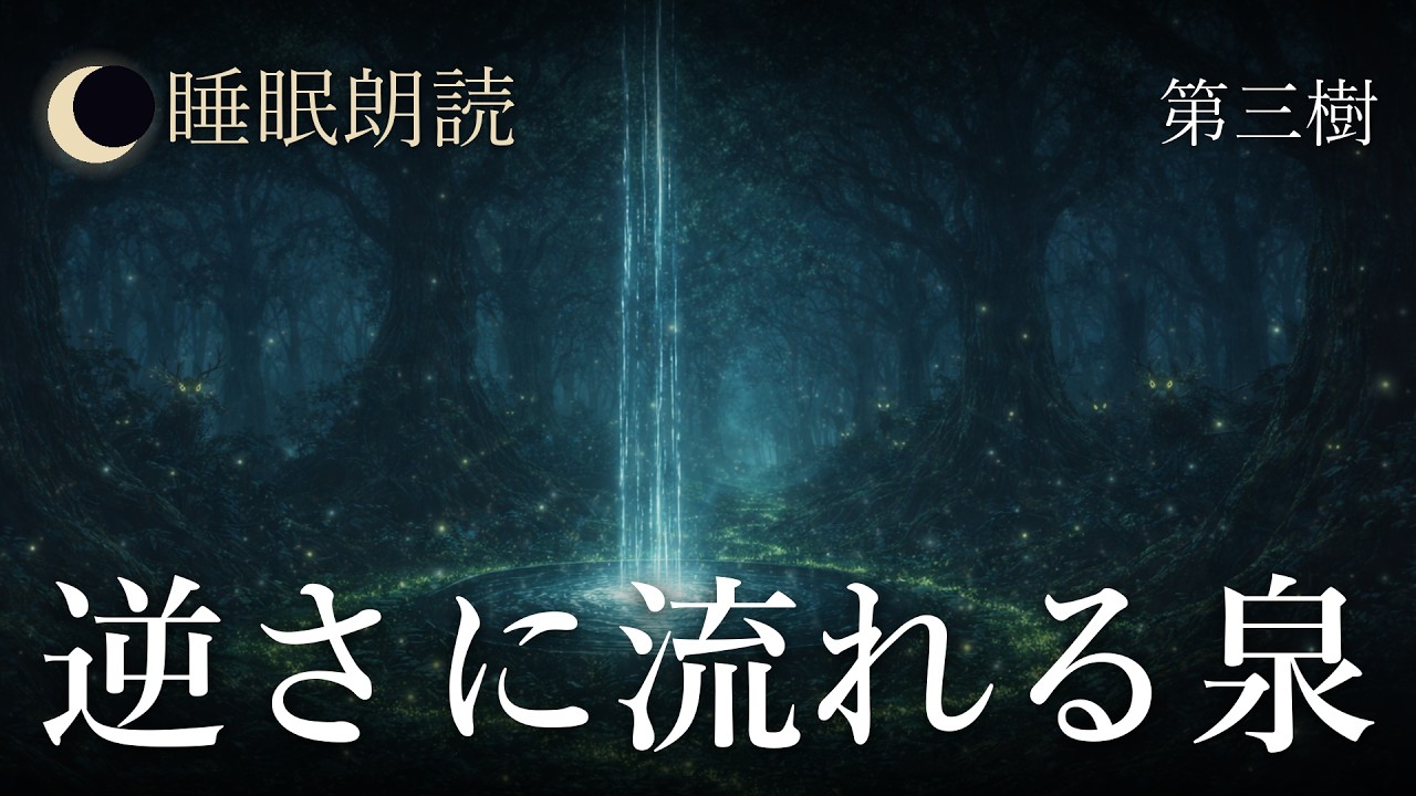 【睡眠導入朗読】 眠れる異世界物語　第三樹｜逆さに流れる泉 ― 光る苔の森