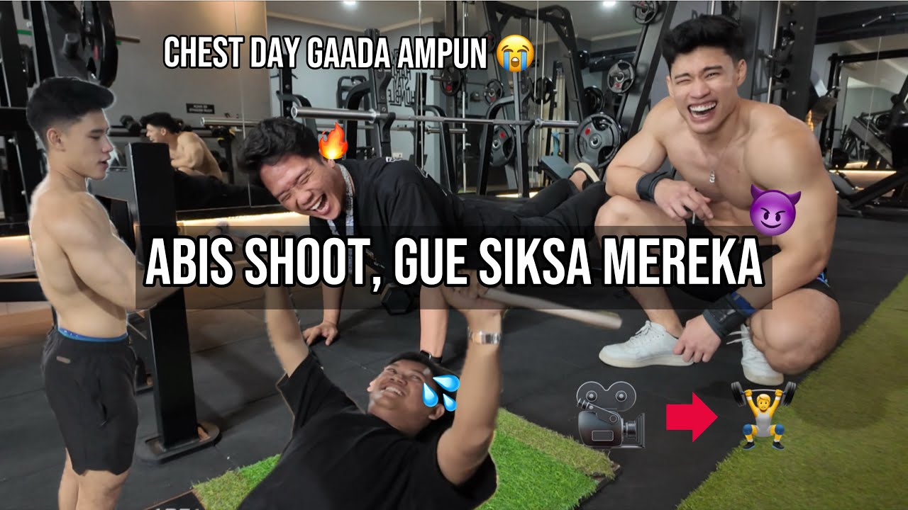 Abis Shooting, Gue Siksa Tim Videographer Chest Day! 🔥😂