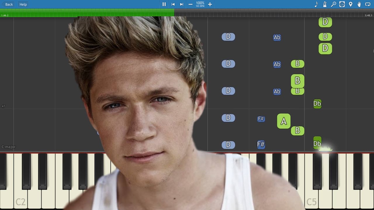 Niall Horan - This Town - Piano Tutorial - How to Play This Town - Instrumental
