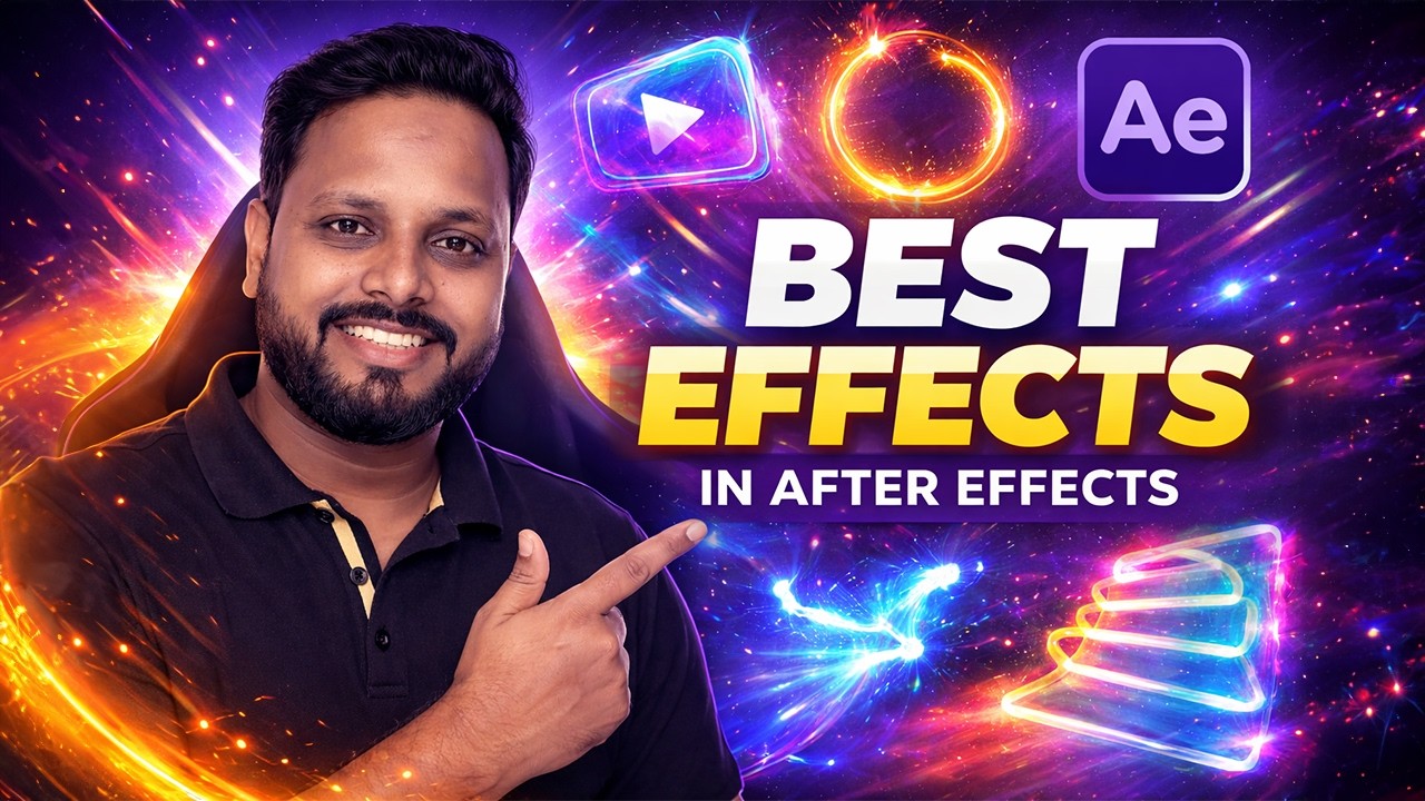 17 Useful After Effects Effects Every Editor Should Know | Dramantram Academy