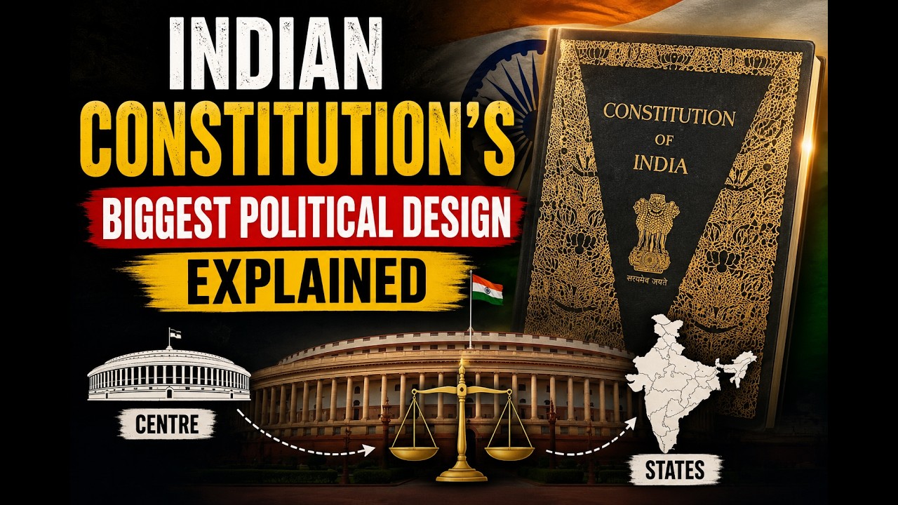 Indian Constitution&rsquo;s Biggest Political Design Explained!
