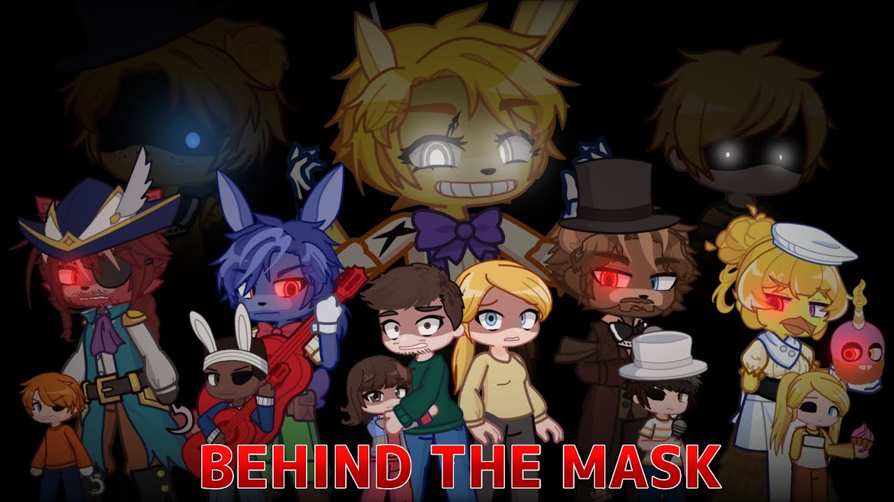 За маской // 🎉10-я годовщина FNAF🎉 // GLMM