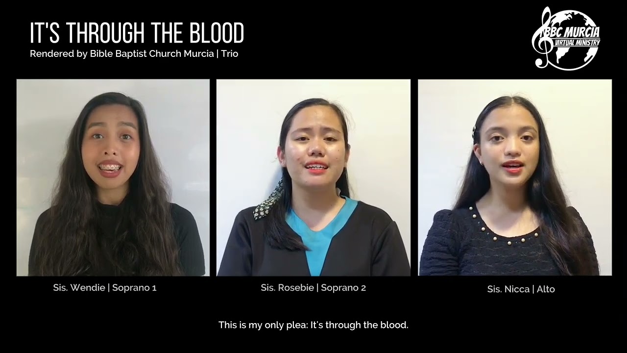 It’s through the Blood | Bible Baptist Church Murcia | Trio