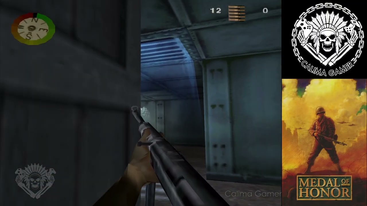 Medal Of Honor 1999 PS1 Misión 3 Scuttle das boot U 4901 Alemania Parte 1 Escape the Wolfran