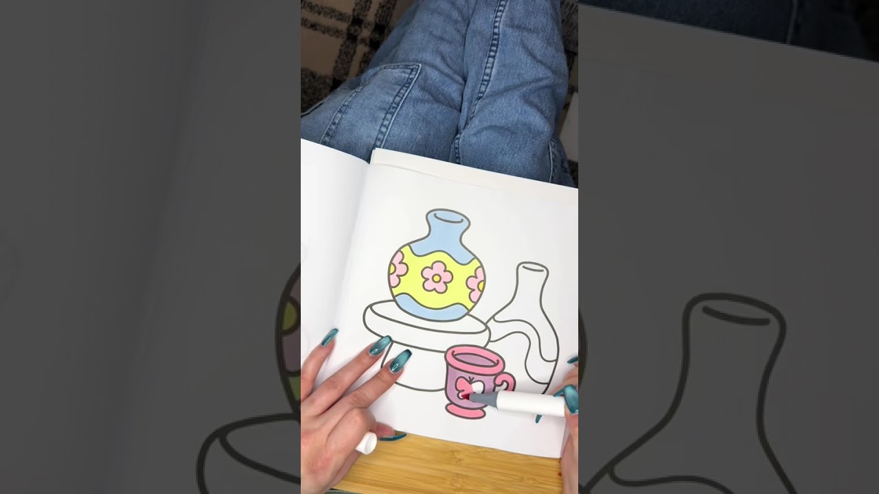 Relaxing ASMR Coloring for Sleep