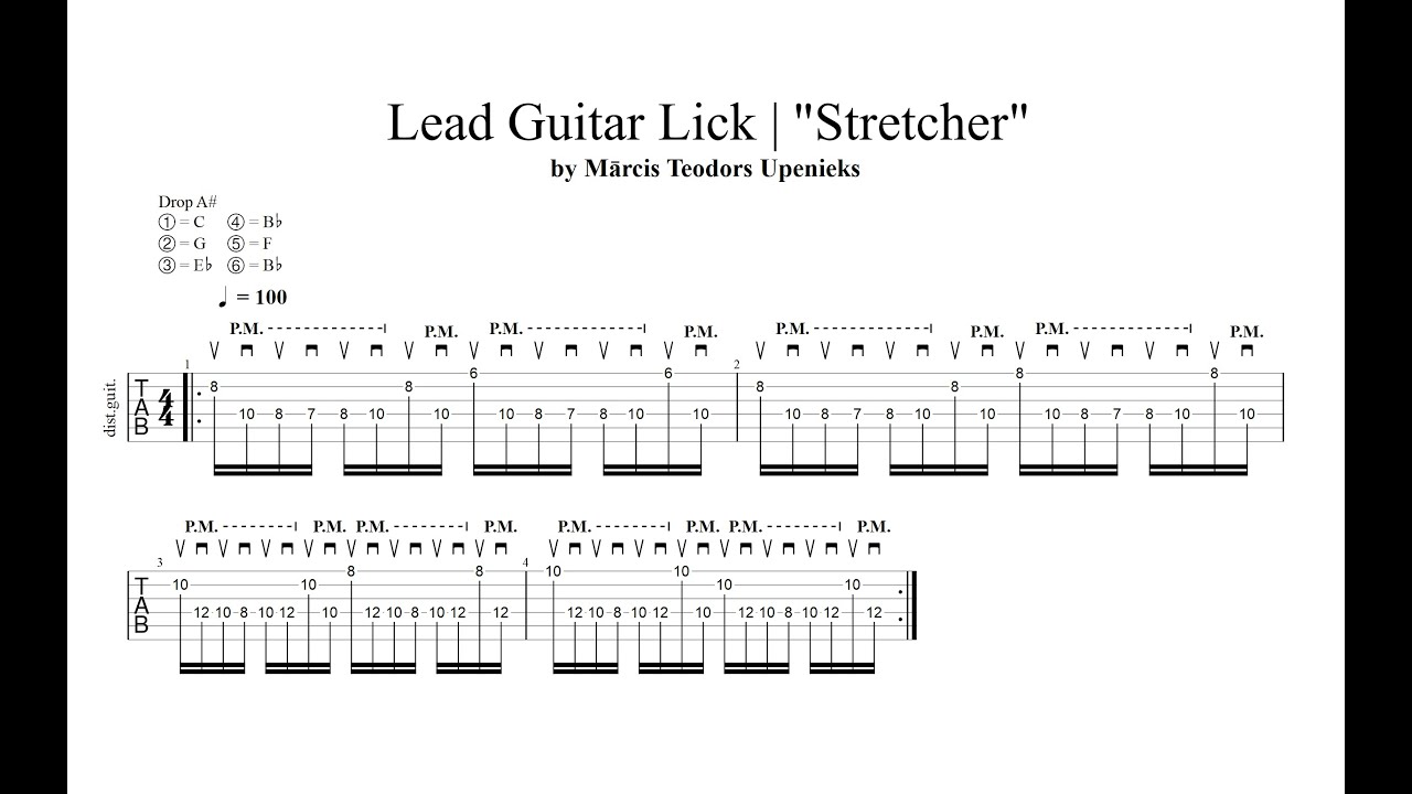 Lead Guitar Lick - #6 
