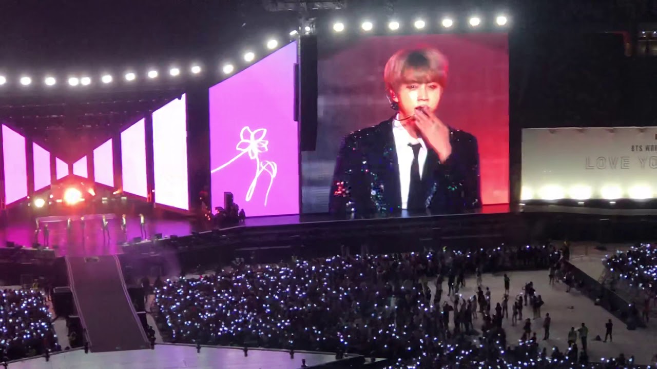 BTS Love Yourself World Tour Singapore (Intro Ment)