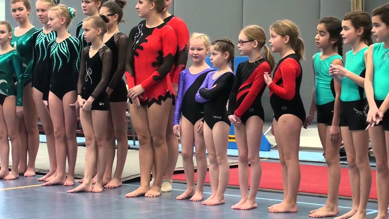 Isa en Fleur - Acrogym Onderlinge wedstrijden - OKK Gorinchem - 6 Februari 2016