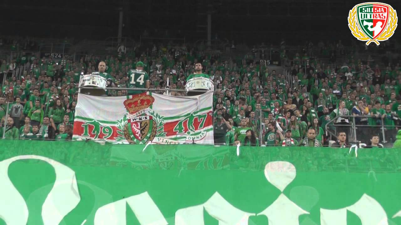 Śląsk Wrocław - Górnik Łęczna 2:1 (FANATYCZNY DOPING!)