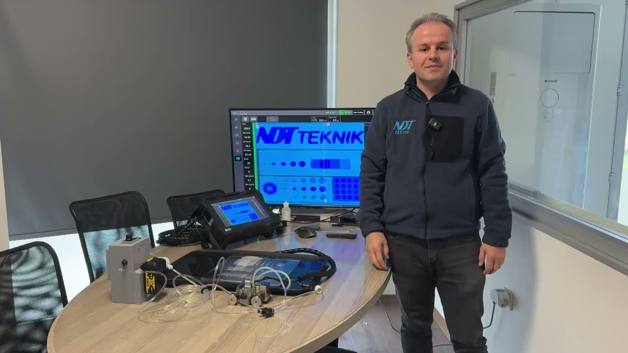 Phased Array Ultrasonic Corrosion & Composite Inspection with R20 Corrosion Scanner by @NDTTEKNIK
