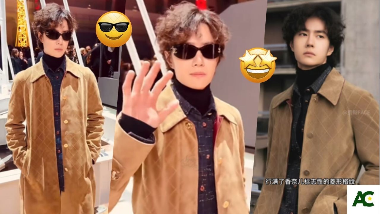 Wow! 🔥 Wang Yibo’s Chanel Look Is Going Viral After Loewe and Lacoste Shows ✨