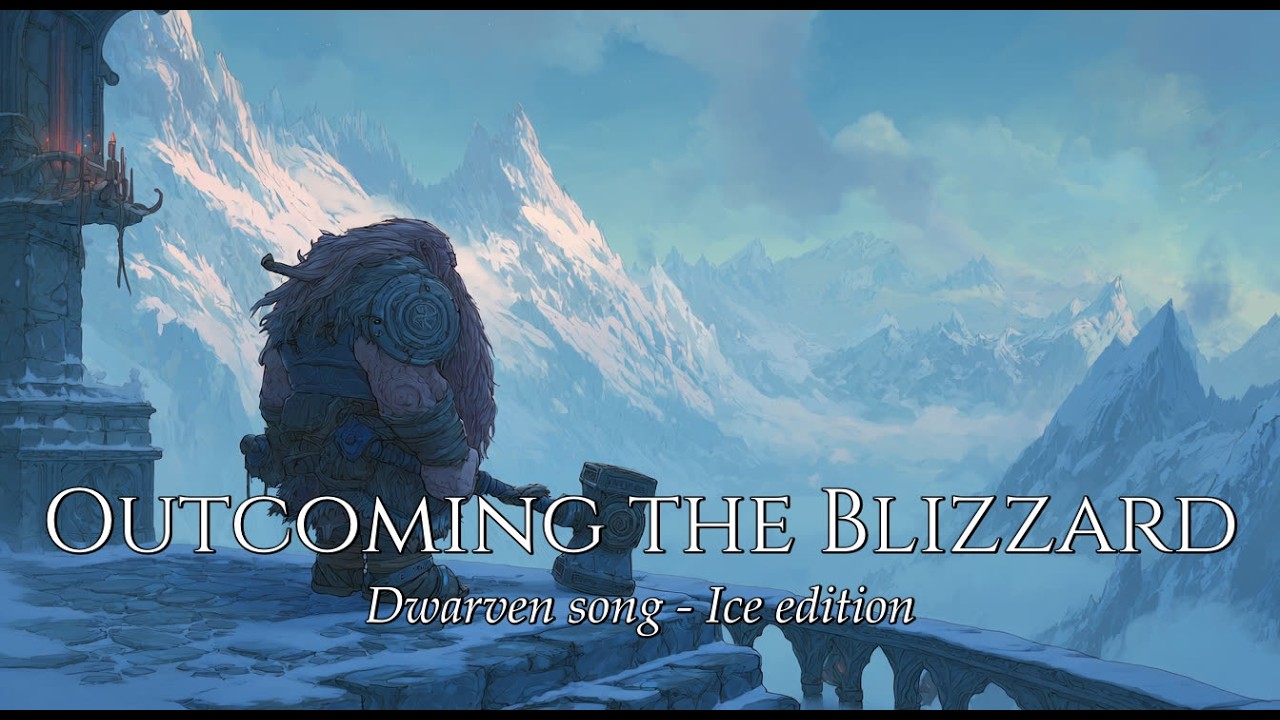We'll outcome the Blizzard | Dwarven song inspired by Lord of the Ring