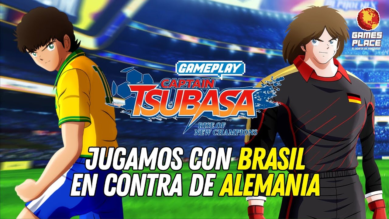 REGRESAMOS con Brasil vs Alemania | CAPTAIN TSUBASA RISE OF NEW CHAMPIONS
