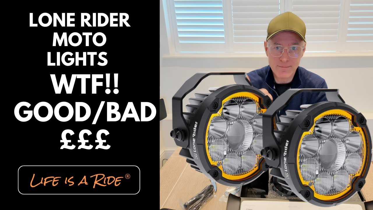 Lone Rider Moto Lights: идеальное освещение для приключений