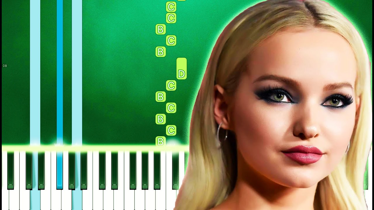 Dove Cameron - Remember Me (feat. BIA) (Piano Tutorial Easy)