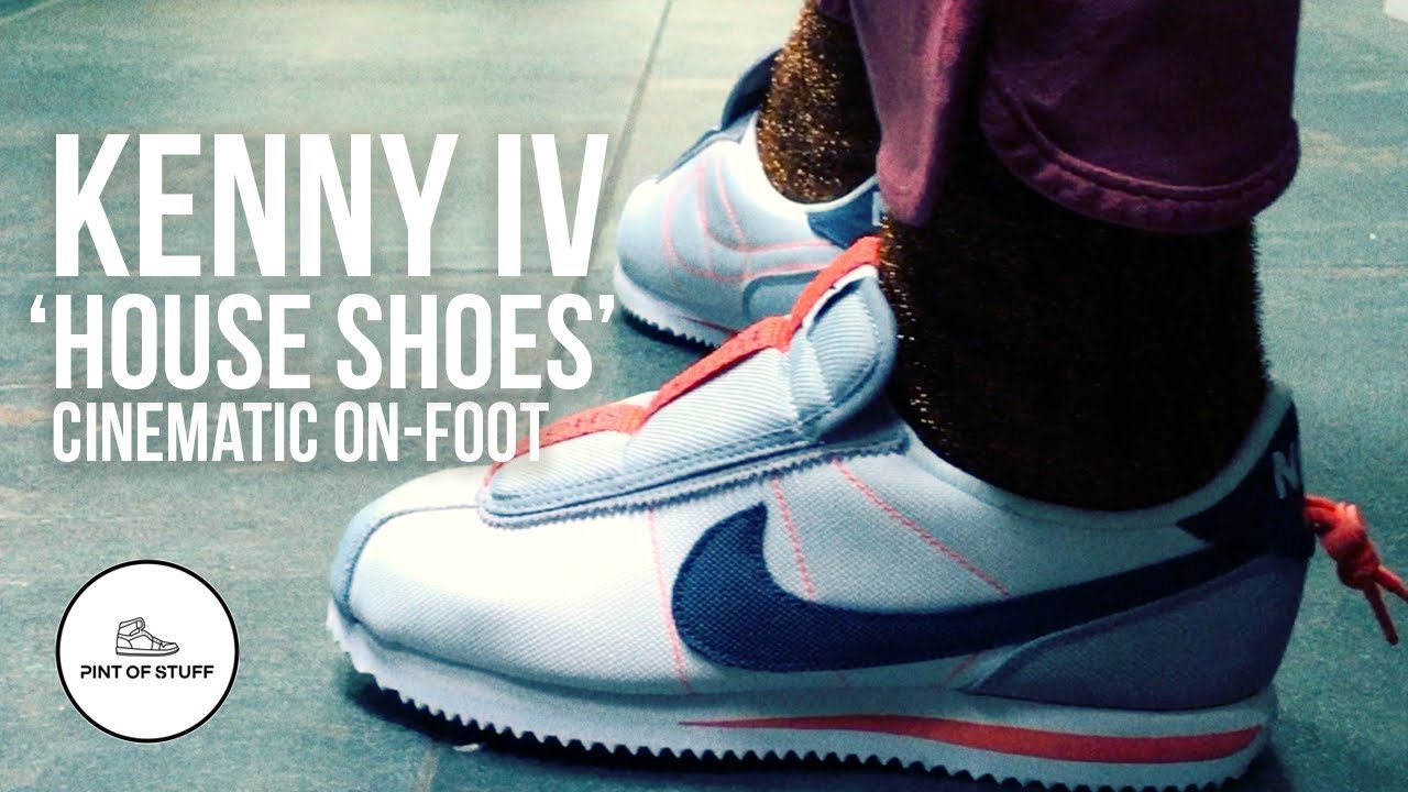 Nike Cortez Kenny IV 'House Shoes' Cinematic On-foot Review
