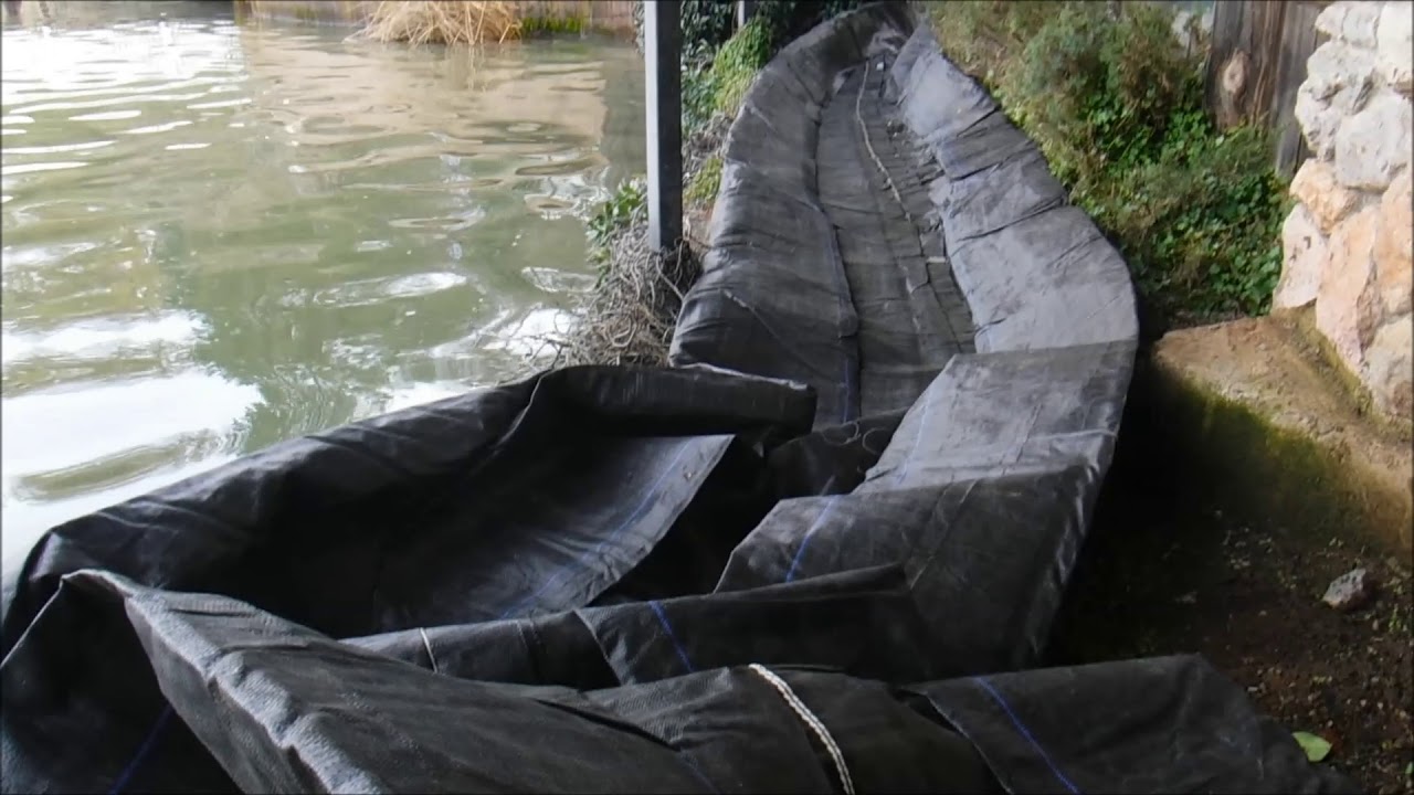 AquaDam Rapid Flood Barrier Deployment, Kelseyville, CA 2019