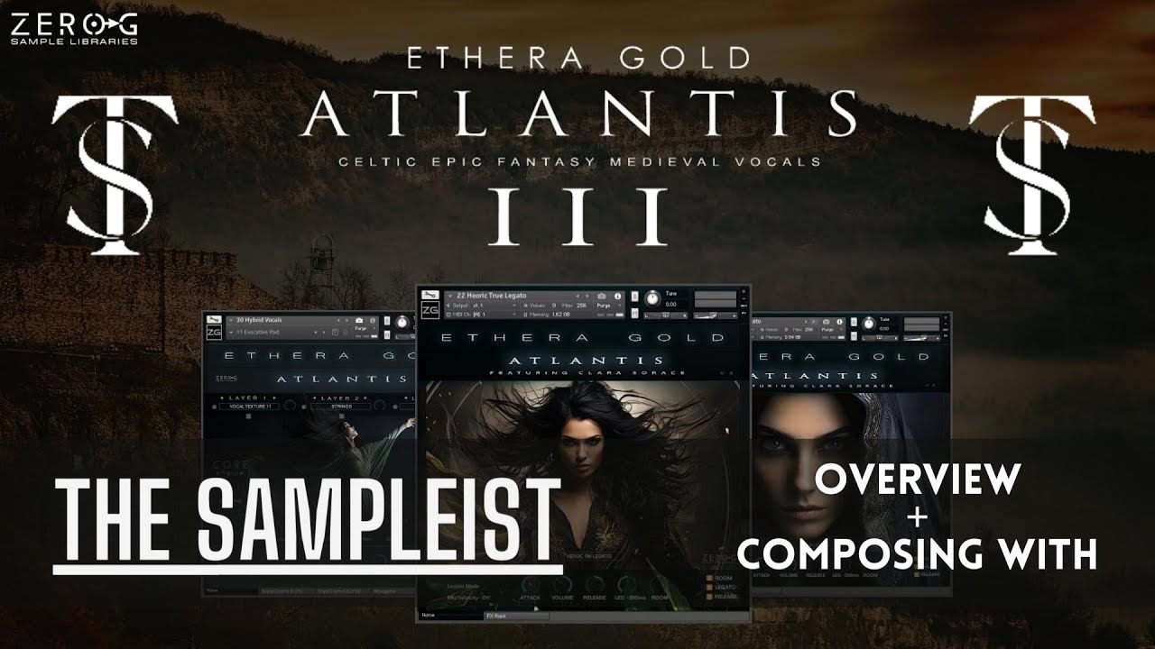 Sampleist — Ethera Atlantis 3 от Zero G/Stefano Maccarelli — Обзор — Сочинение с