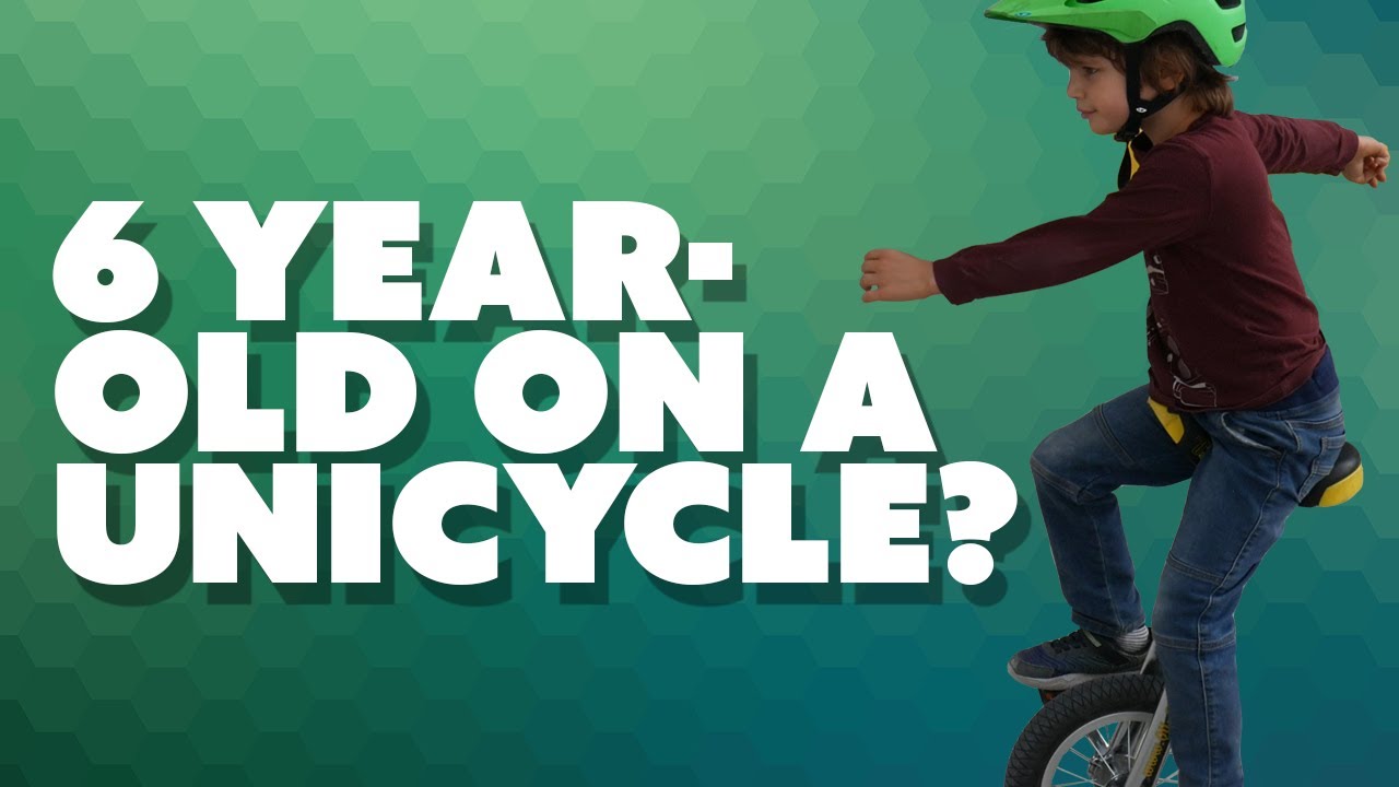 Unicycling - A 6-year old's learning journey