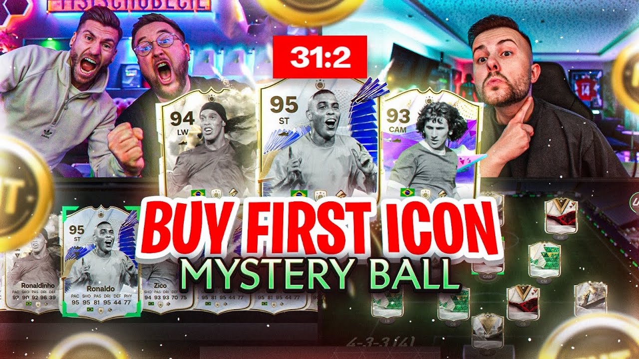 Das war die DÜMMSTE IDEE … ☠️ Full ICON Mystery Ball BUY FIRST GUY vs @GamerBrother  😱 EA FC 24