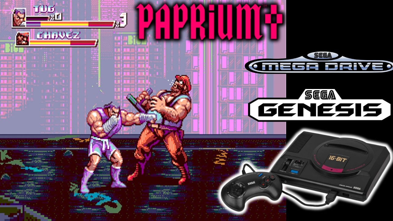 PAPRIUM - COMPLETO EM PT-BR | Um Beat ’em Up Moderno em Hardware Clássico - Mega Drive/Genesis#15
